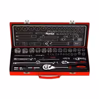 مجموعه جعبه بکس 38 پارچه سایز 1.2 و 1.4 اینچ رونیکس مدل RH-2638