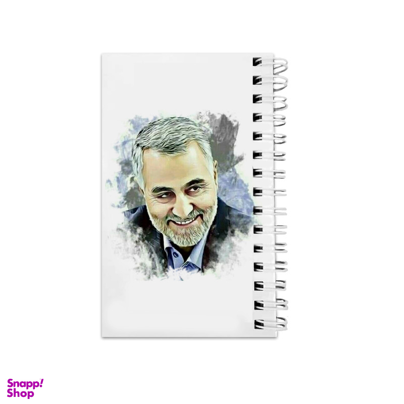 دفترچه یادداشت ۶۴ برگ مدل to do list طرح سردار قاسم سلیمانی کد 2360759