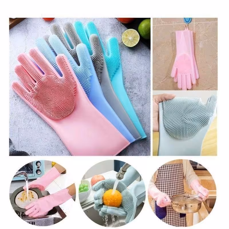 دستکش سیلیکونی اسکاج دار