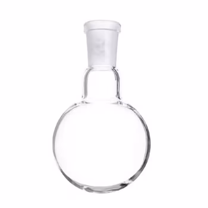 بالن ته گرد  آزمایشگاهی پیرکس مدل R32 ظرفیت 50 میلی لیتر