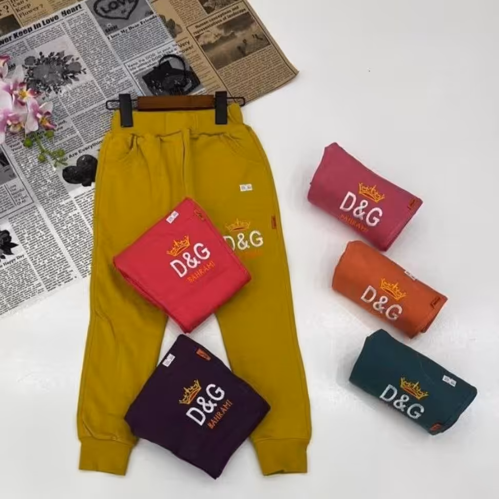 شلوار پاییزی دخترونه از سایز 60تا85   هزینه  پست با مشتری