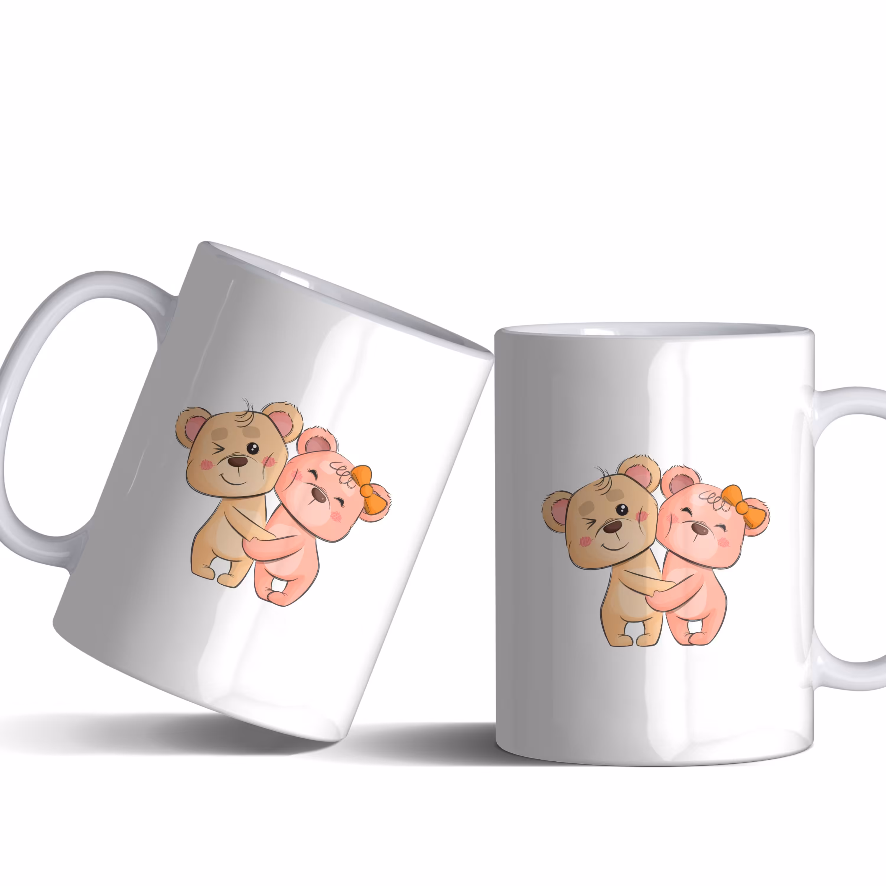 لیوان (ماگ) با طرح خرسهای عاشق