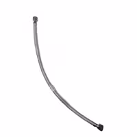 شیلنگ حصیری آلومینیومی دو سر مهره 50 سانتی متر 3/8 هانه Haneh