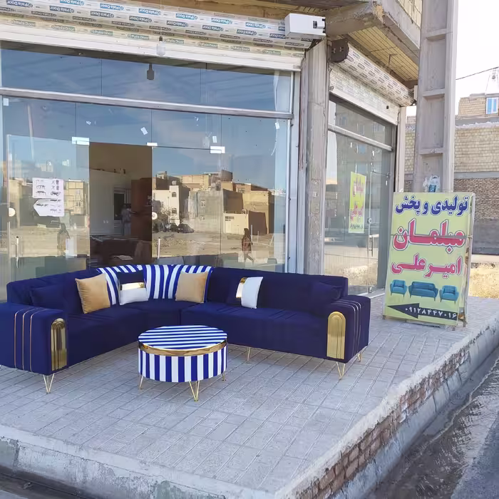 مبل چستر ال کنج 6نفره طرح و تنوع بالا هزینه باربری جداست 