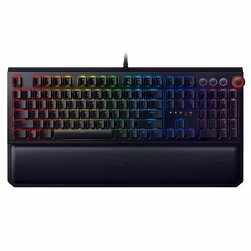 کیبورد گیمینگ باسیم ریزر مدل BlackWidow Elite Green Switch