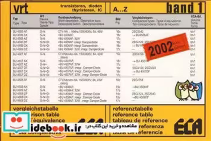 خرید کتاب TRANSISTOREN DIODEN THYRISTOREN IC BAND 1&amp;2 | ایده بوک