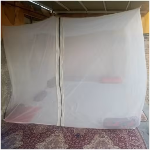 پشه بند حریر کفه دار 3در5 به صورت عمده در هر بسته بندی 2عدد