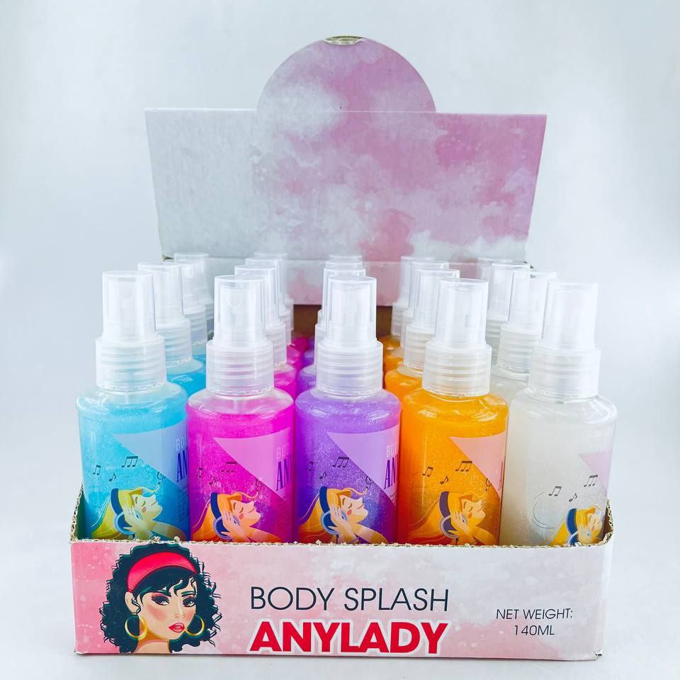 بادی اسپلش شاین دار طرح دختر