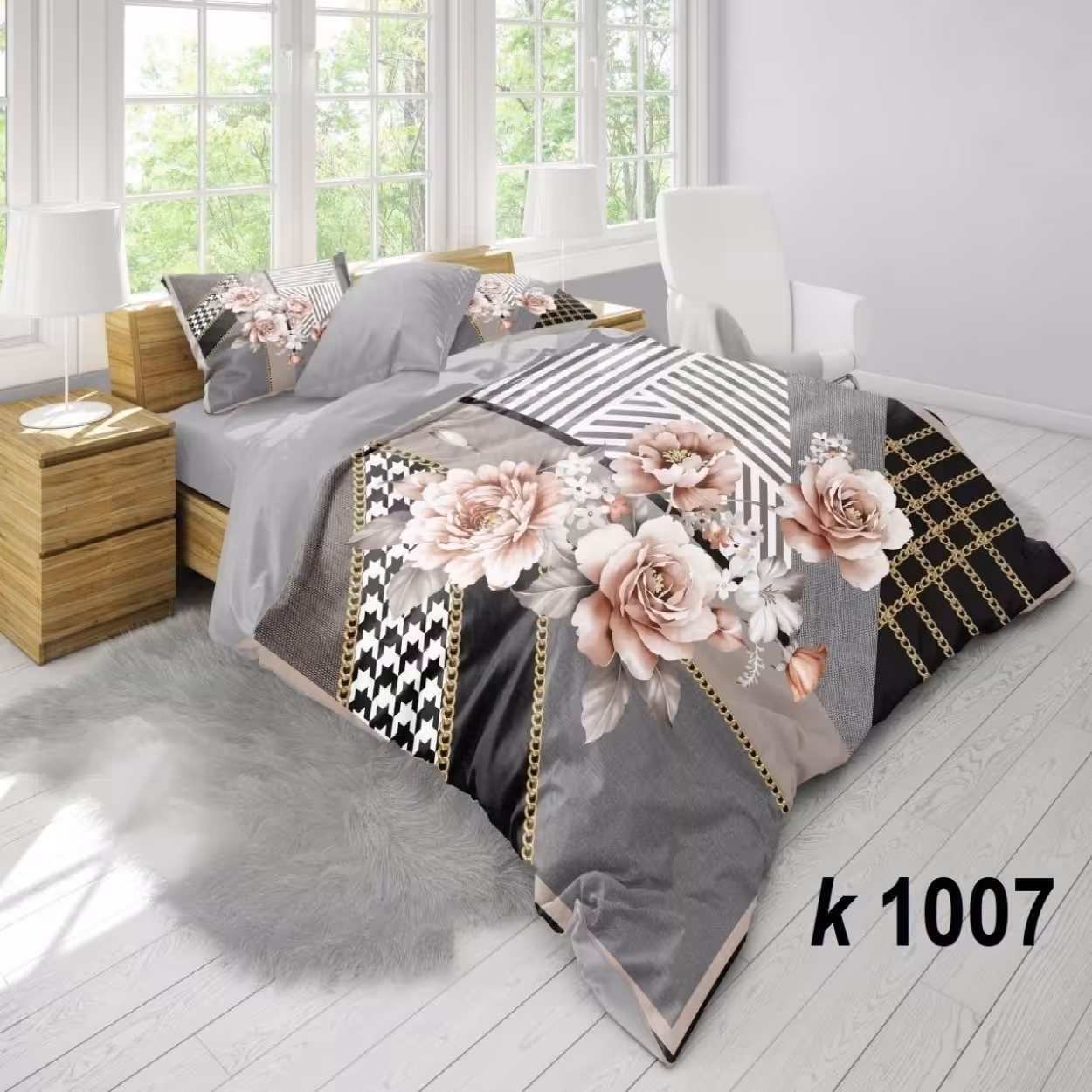 سرویس روتختی ترک إو turkev کد K-1007 دونفره 6 تکه