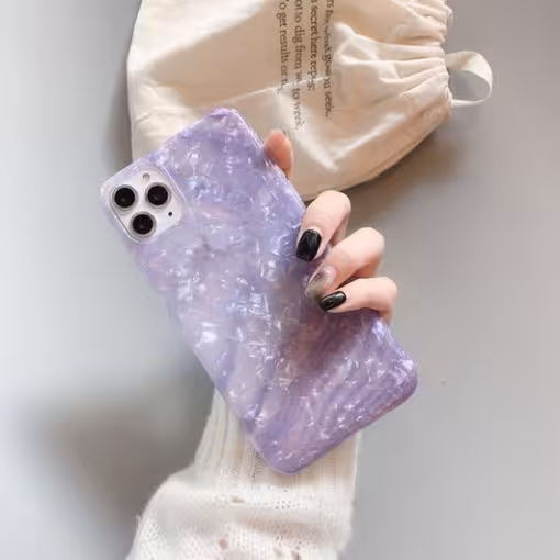 قاب ایس ماربل الماس بنفش