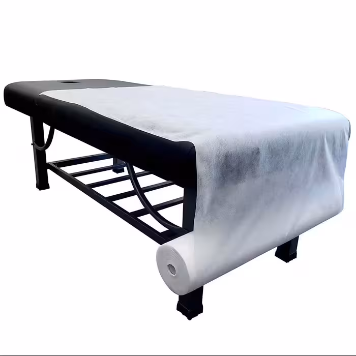 رول ملحفه یکبارمصرف 20 متری 17 گرم عرض 60 (پرفراژ دار)