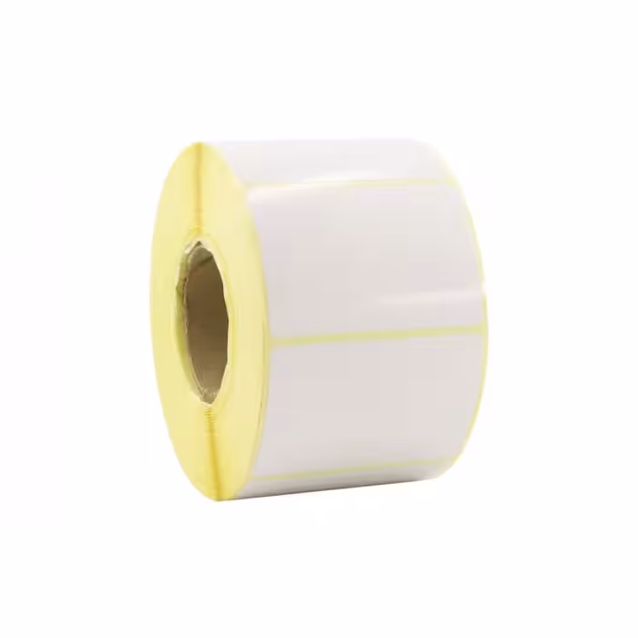 لیبل کاغذی سایز 40×50 میلی متر تک ردیفه