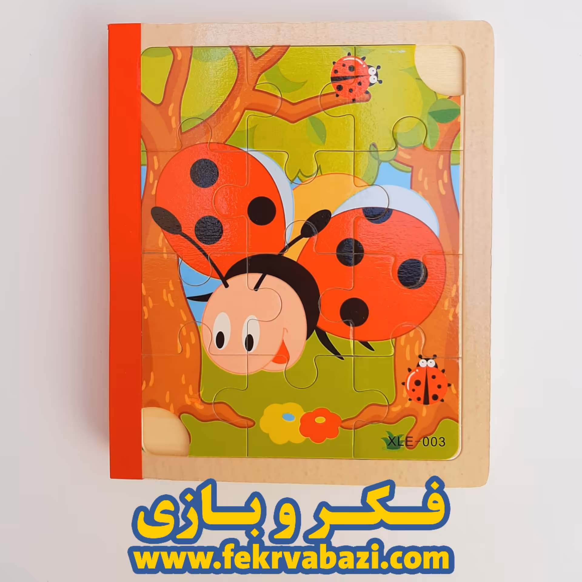 جورچین کتابی چوبی  مدل حشرات