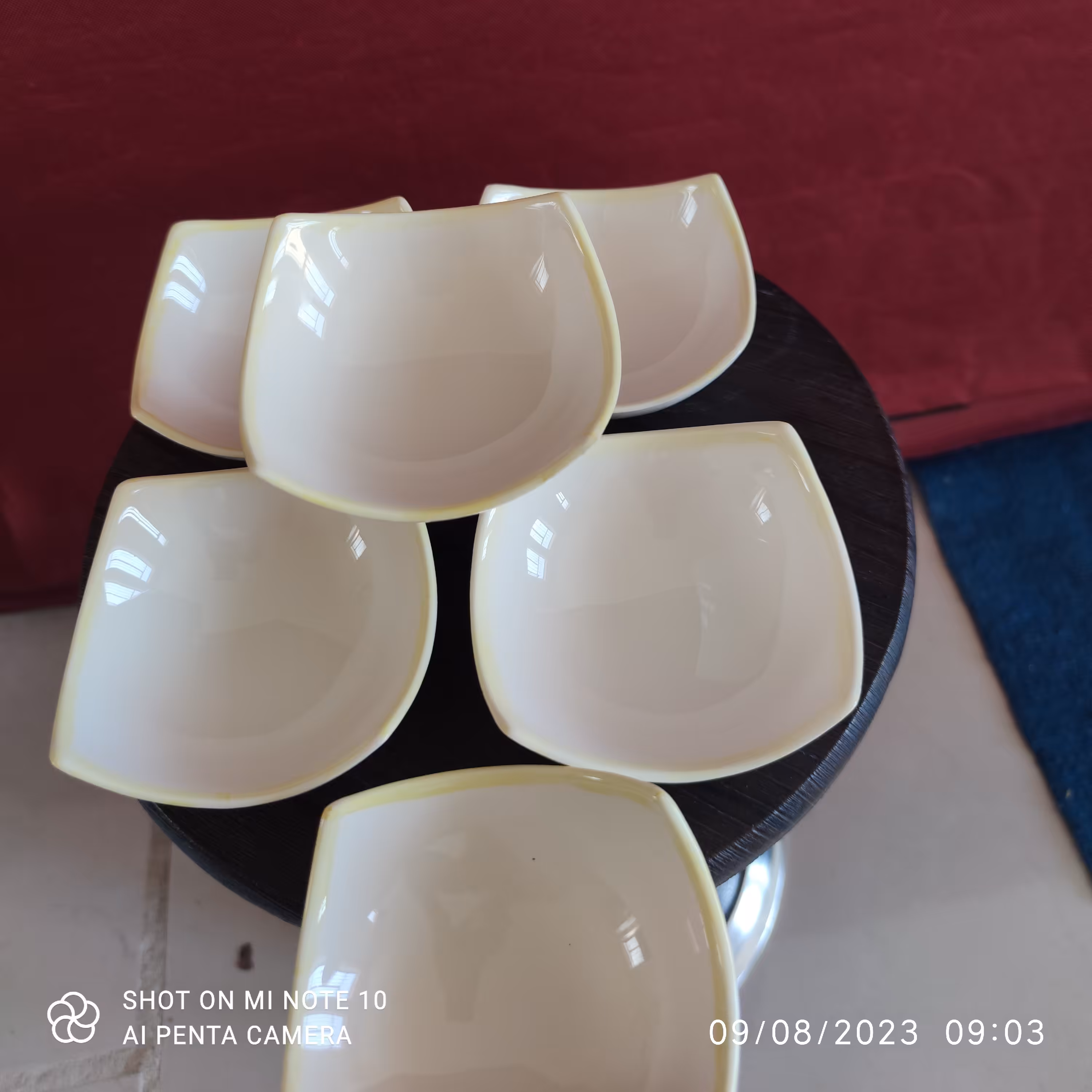 کاسه چهار گوش، ست 6 تایی