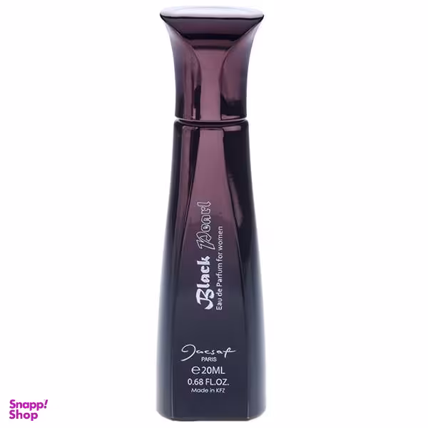 عطر جیبی زنانه ژک ساف (Jacsaf) مدل black pearl حجم 20 میلی‌لیتر