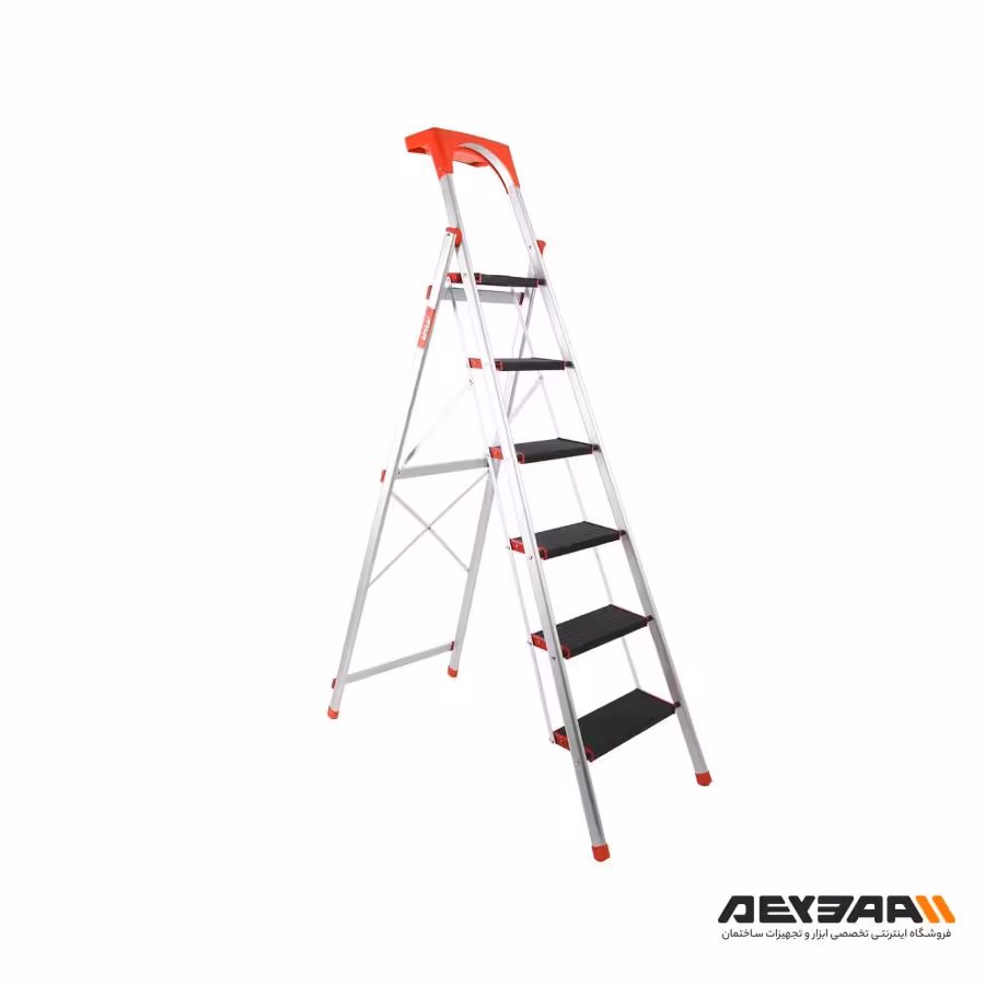 نردبان تاشو 6 پله آروا مدل 4753