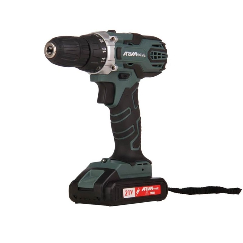 دریل شارژی 21ولت برند آروا مدل 5823یکسال گارانتی 