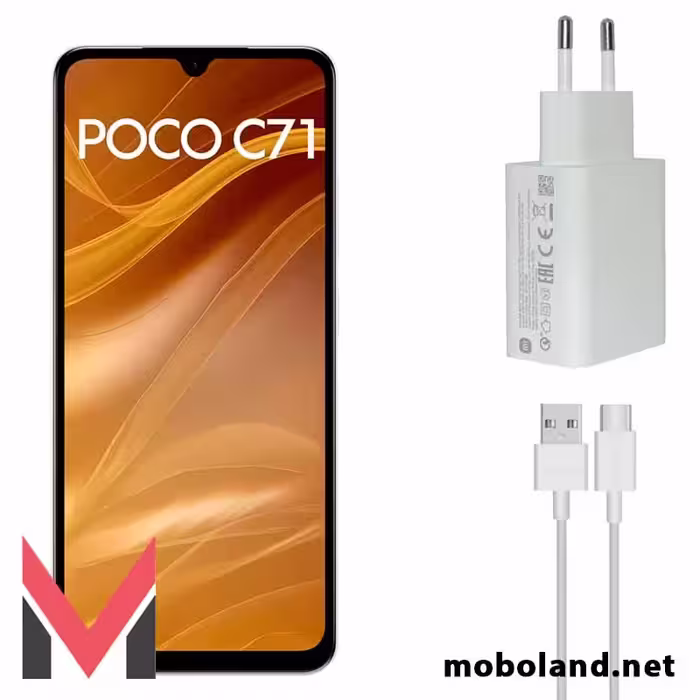 قیمت شارژر اصلی شیائومی پوکو Poco C71 - موبولند