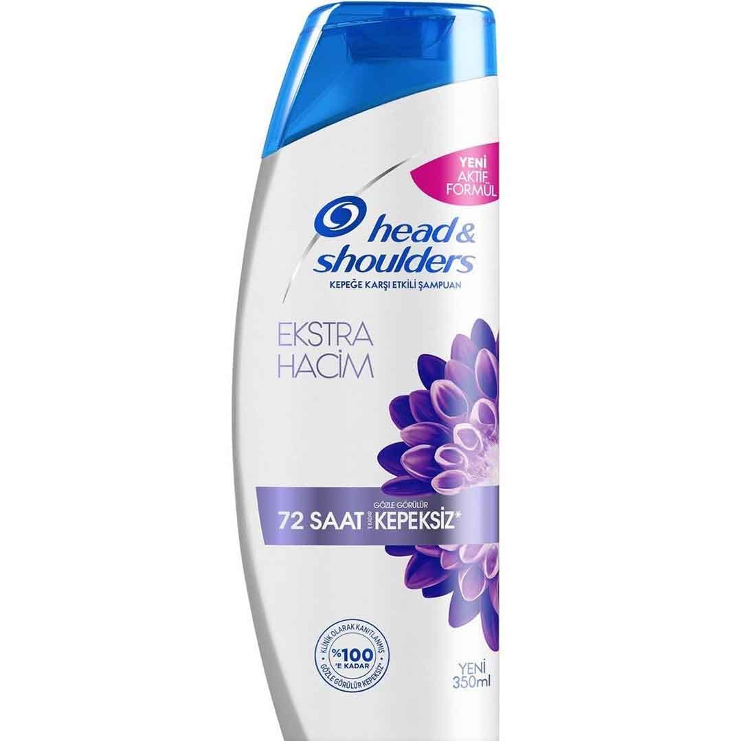 شامپو ضد شوره هد اند شولدرز 350 میلی لیتر مدل Head shoulders Ekstra Hacim