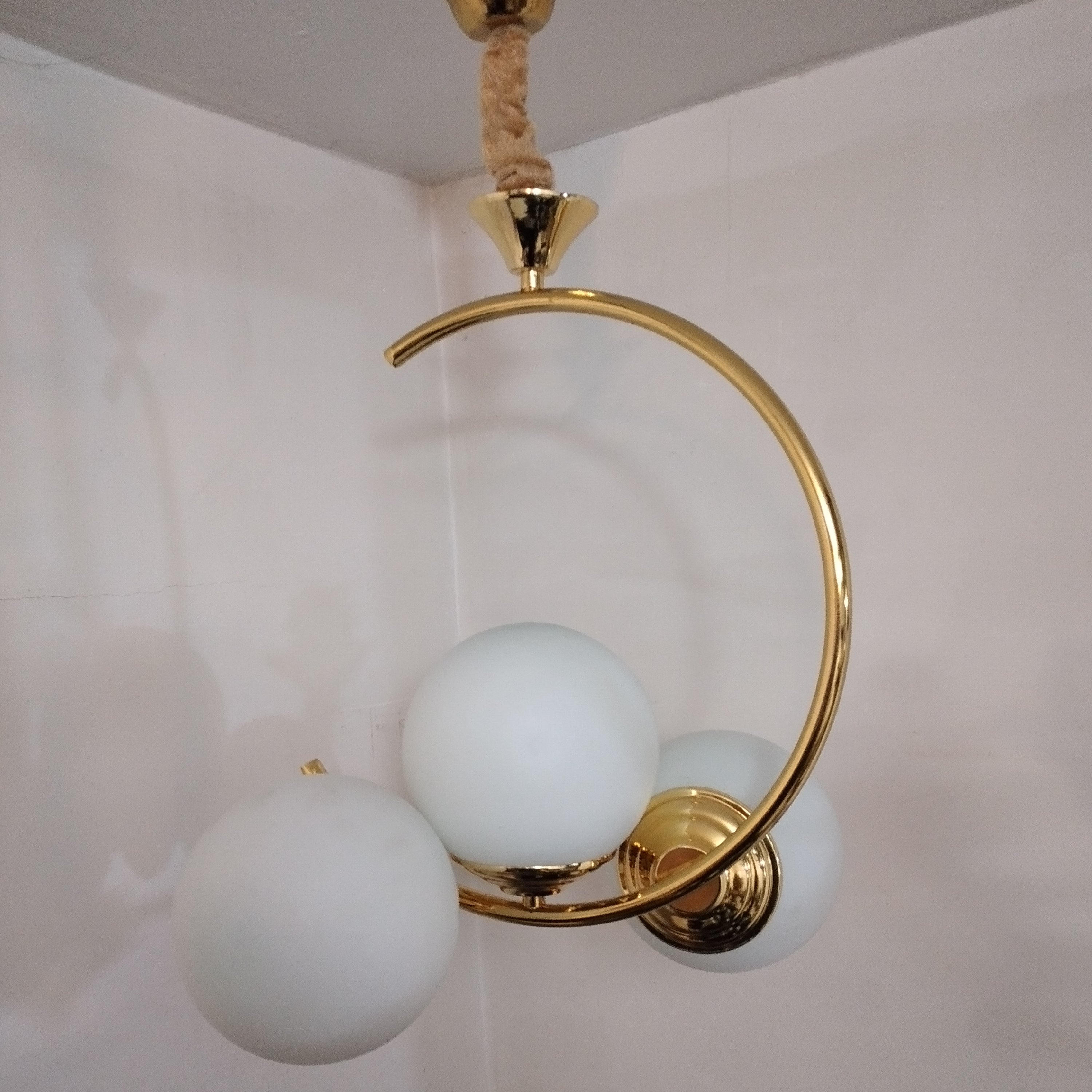 آویز مولکولی مدل  حلال ماه محصول لوستر کلاسیک آیلین((پس کرایه))