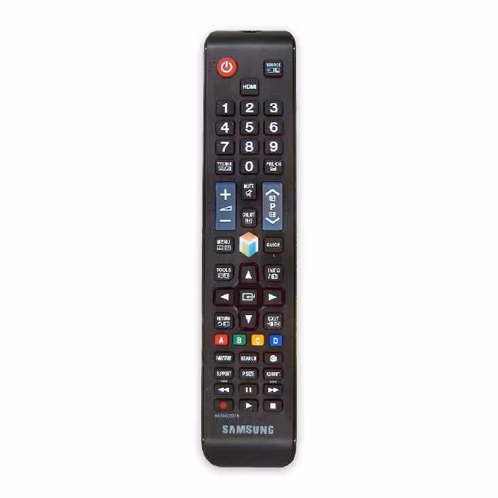 کنترل سامسونگ SAMSUNG اصلی  (حک شده) (مناسب تمام مدل های ال سی دی و ال ای دی سامسونگ)