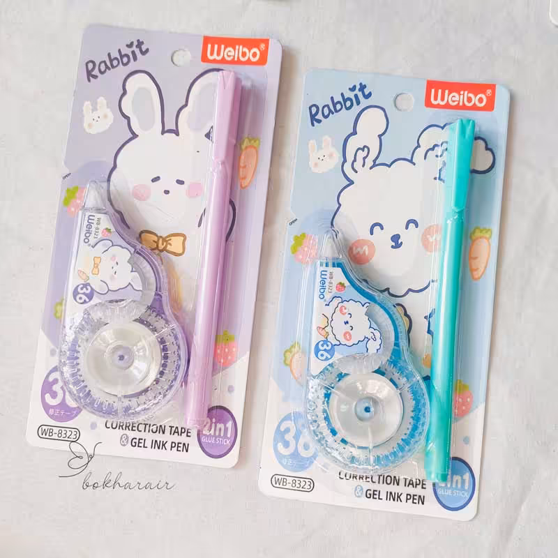 ست غلط گیر نواری و روان نویس خرگوش