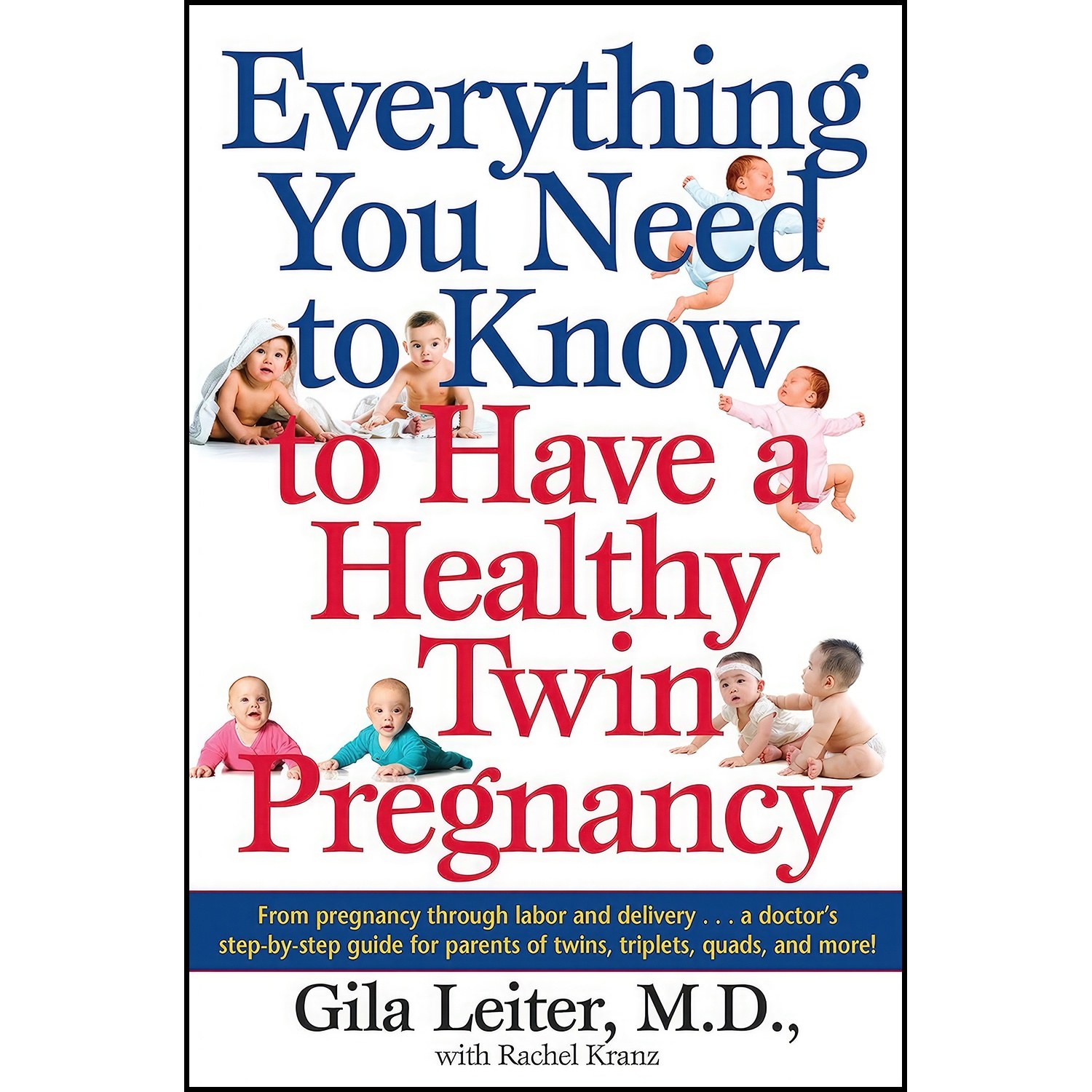 کتاب زبان اصلی Everything You Need to Know to Have a Healthy Twin Pregnancy