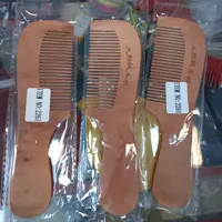 شانه چوبی دسته دار زیمکو