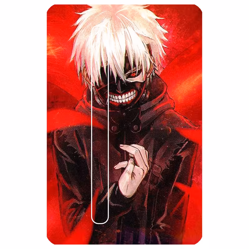 استیکر کارت مدل انیمه توکیو غول کانکی کد 098