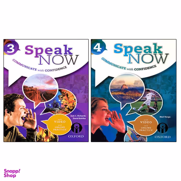 کتاب Speak Now اثر Jack C. Richards And David Bohlke انتشارات الوندپویان جلد 3 و 4
