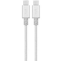 کابل MOSHI موشی تبدیل USB-C به USB-C مدل Integra USB-C Charge Cable به طول 1 متر نقره ای - Hiapple.ir