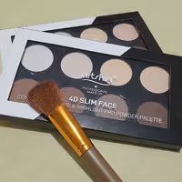 پالت کانتو ر پودری 4 بعدی ارتسکین دارای 8 رنگ  پیگمنت بالا