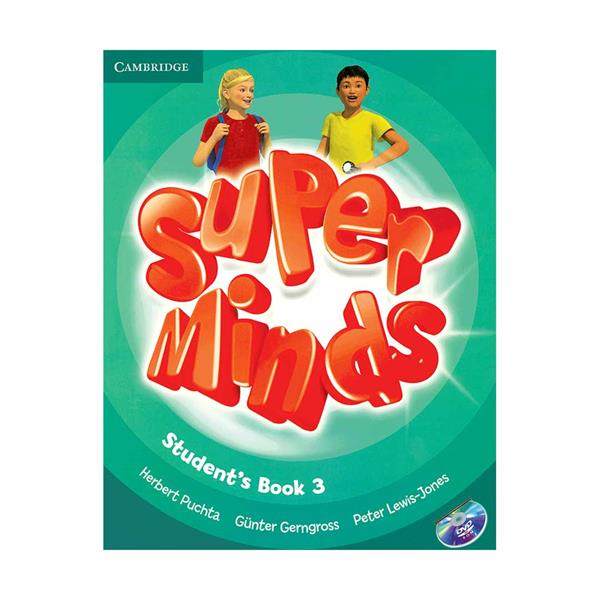 کتاب super minds 3 اثر H Puchta,G Gerngross,P Lewis-Jones انتشارات cambridge
