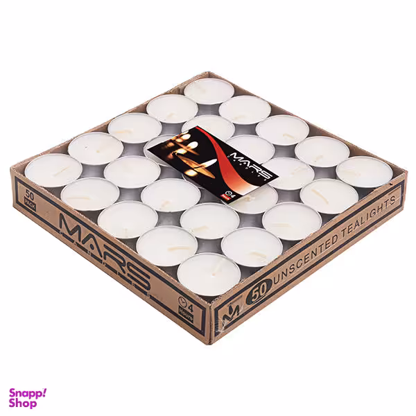 شمع وارمر مارس مدل TLight بسته 50 عددی