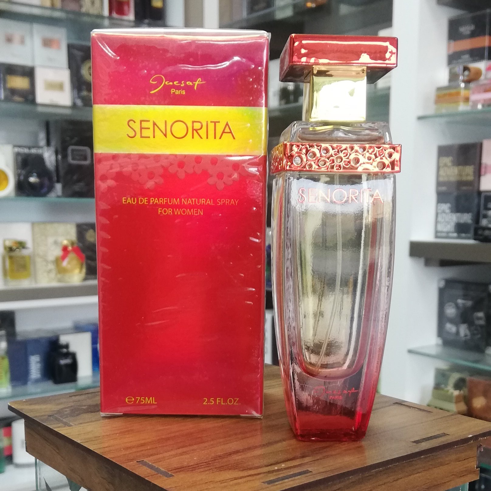 ادو پرفیوم ژک ساف مدل سنوریتا Senorita

Jacsaf Senorita Eau de Parfum

