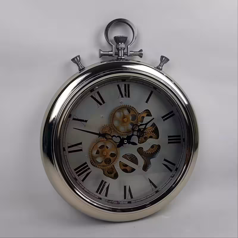 ساعت دیواری چرخ دنده متحرک طرح 625y عالیجناب | amazonchi