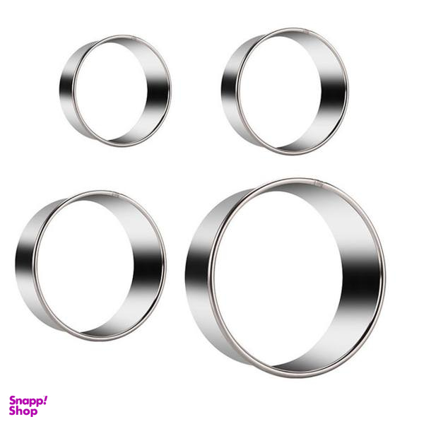 کاتر شیرینی کیک باکس کد 1111 بسته 4 عددی