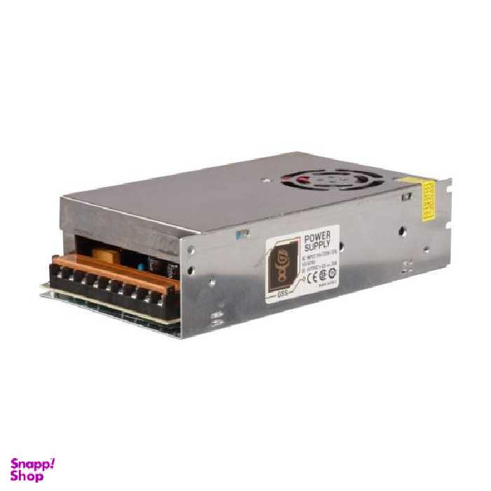 منبع تغذیه سویچینگ 12 ولت 30 آمپر مدل 360w