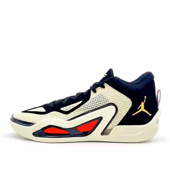 کتونی نایک جردن تی تم وان مشکی کرم مخصوص بسکتبال و والیبال