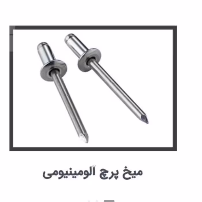 میخ پرچ سایز 4در 12         سرپهن      بسته ده عددی