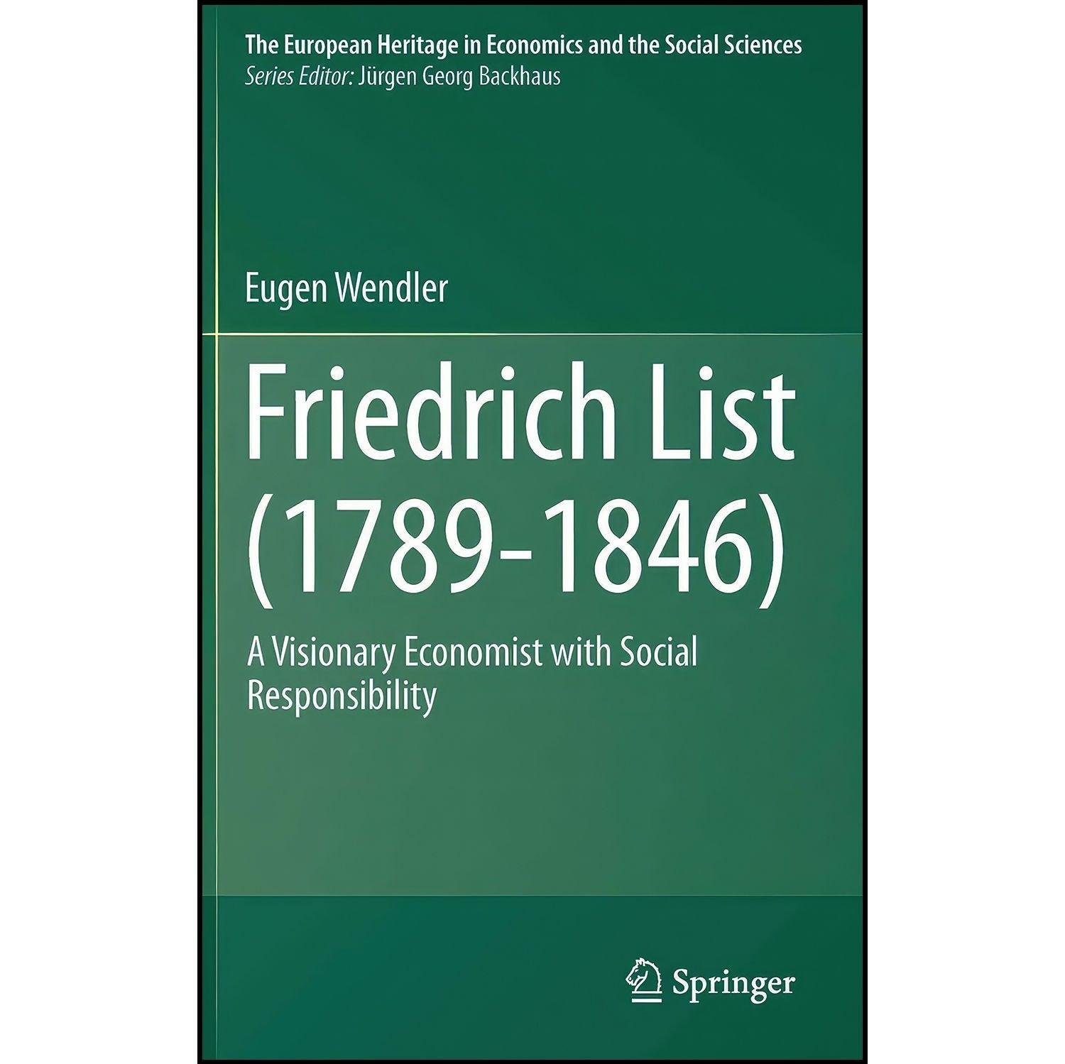 کتاب زبان اصلی Friedrich List  اثر Eugen Wendler