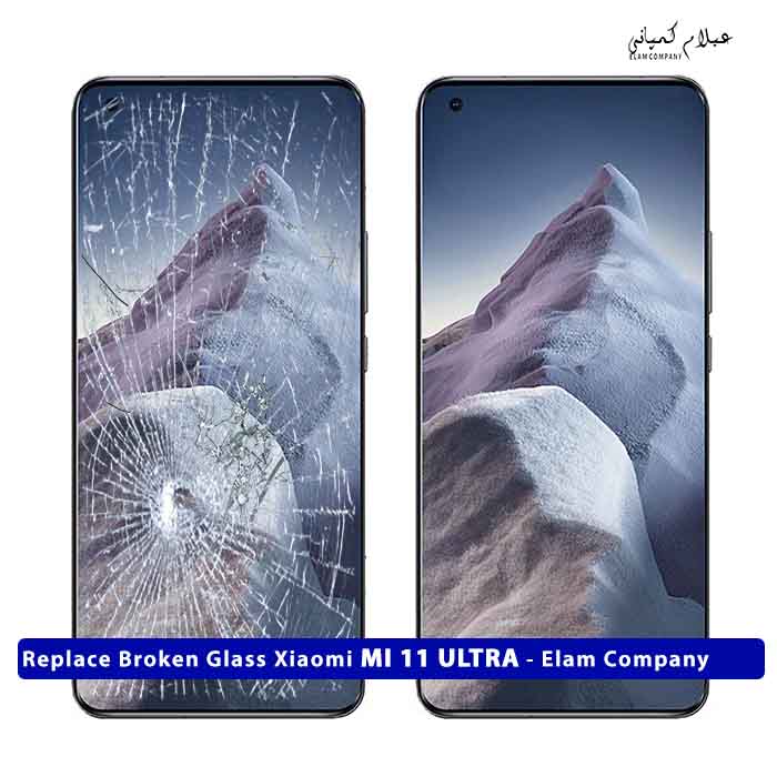 تعویض گلس تاچ ال سی دی شیائومی MI 11 ULTRA – ضمانتی و بدون ریسک