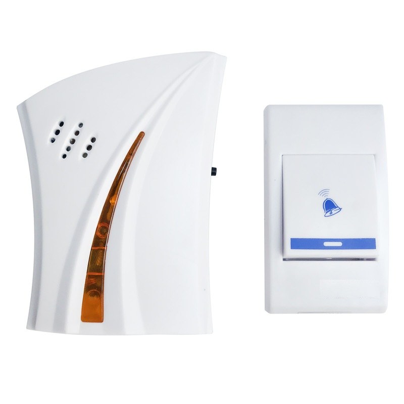 زنگ بیسیم با آلارم  متعدد قابل تغییر همراه کلید سیار  و باتری اورجینال (وایرلس)