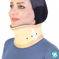 گردنبند طبی سخت چانه‌ دار طب و صنعت کد 50400