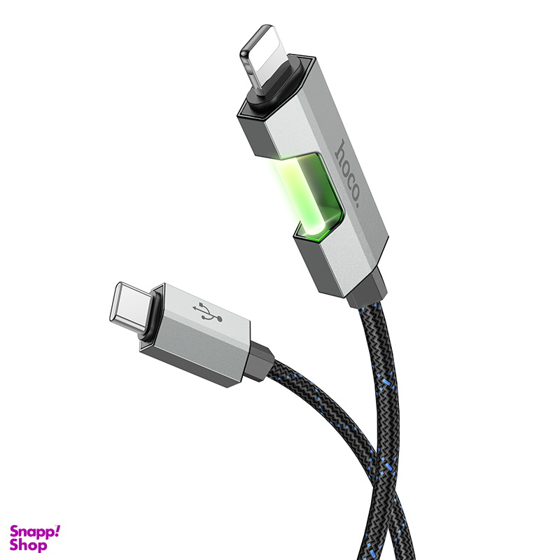 کابل شارژ 27 وات Lightning به Type-C هوکو مدل U123 طول 1.2 متر