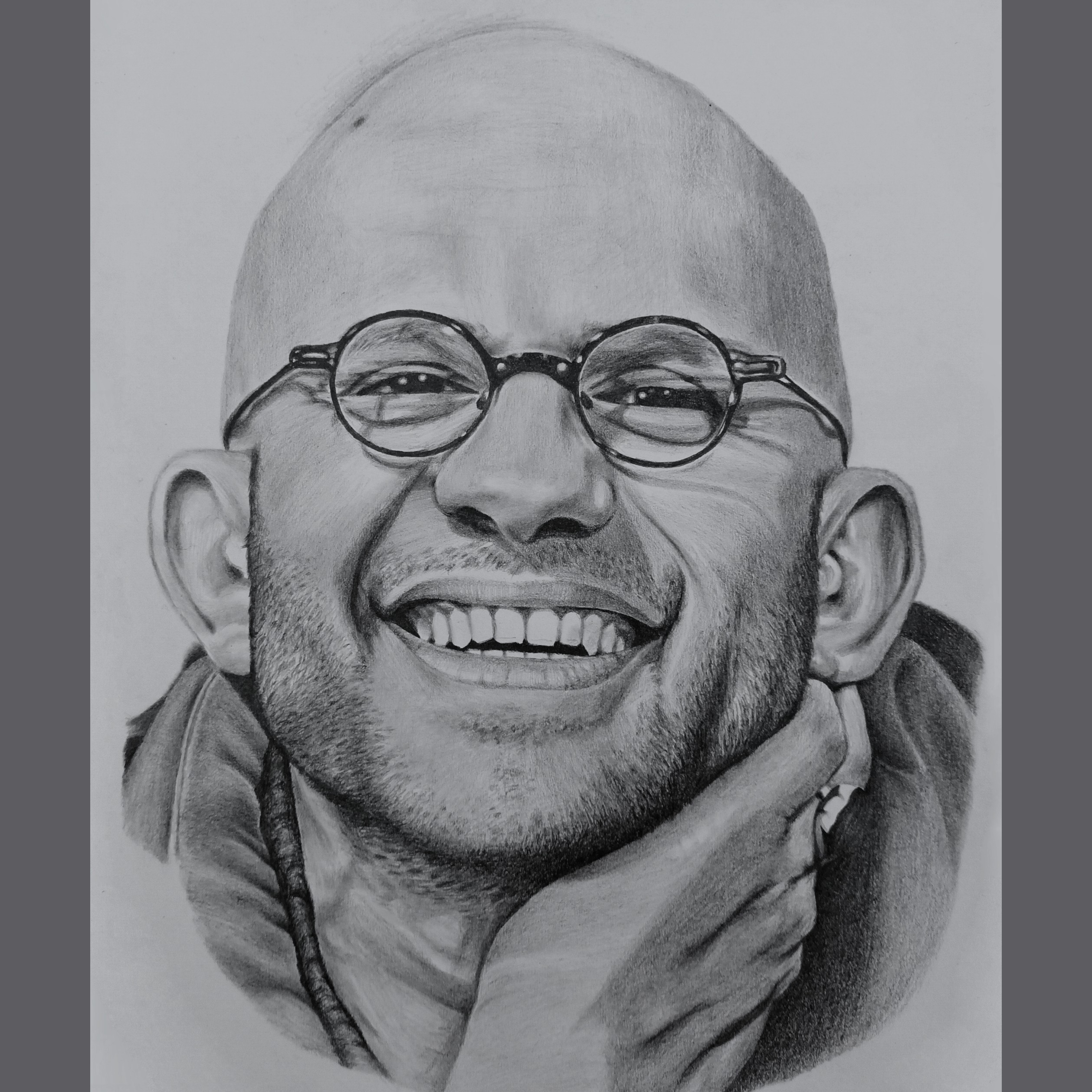 طراحی چهره سایز a4