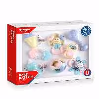 ست جغجغه و دندانگیر 8 تکه نوزاد هانگر Huanger he0130