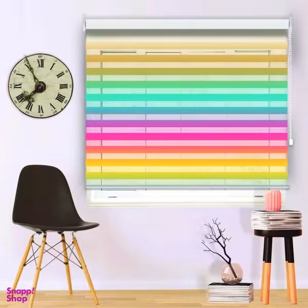 پرده زبرا مدل RC-6 سایز 135x180 سانتی متر