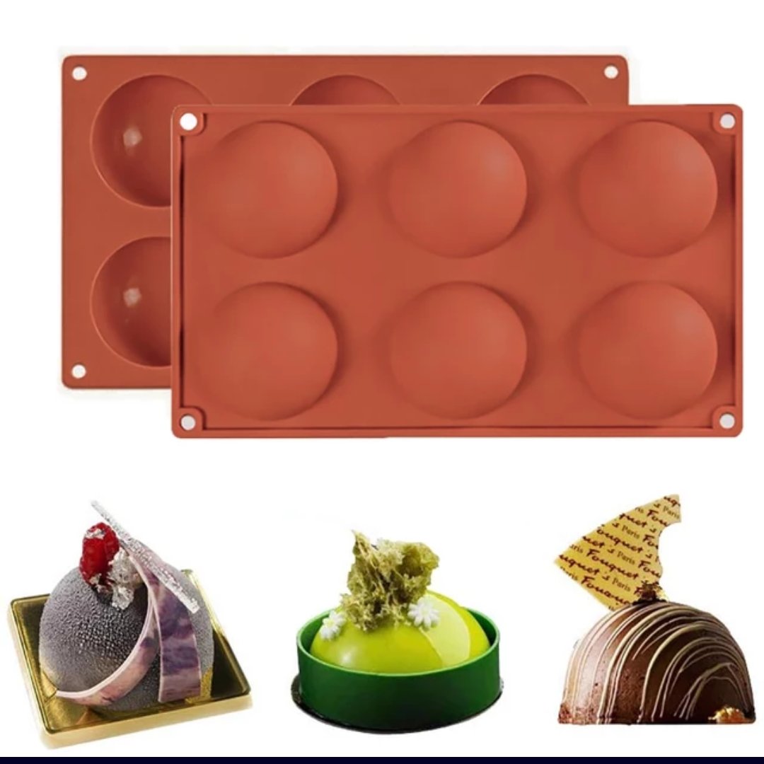 قالب سیلیکون نیم کره