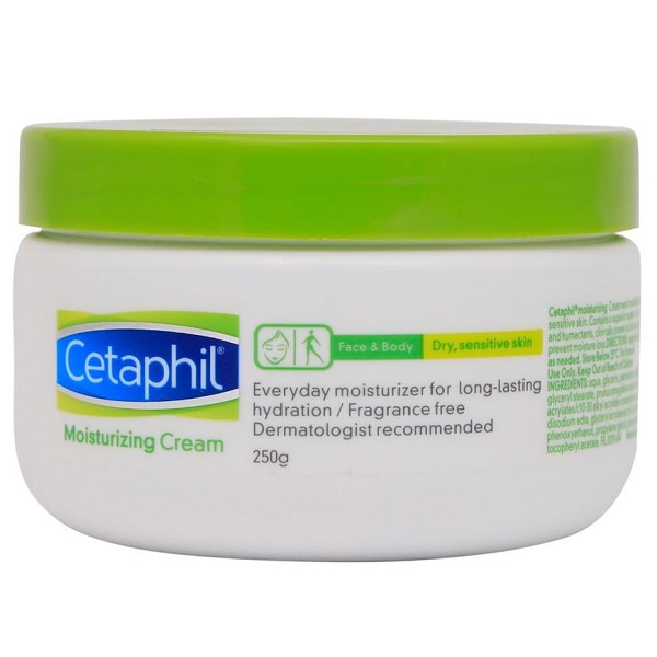 کرم مرطوب کننده بدن ستافیل Cetaphil حجم 250 میل | پوست خشک و حساس